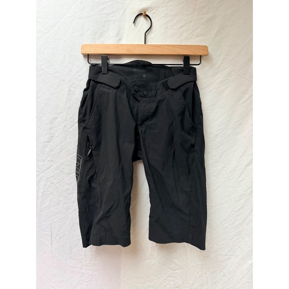 Giro Womens Mountain Bike Shorts Black Size 2 Performance MTB Cycling Trail Gear